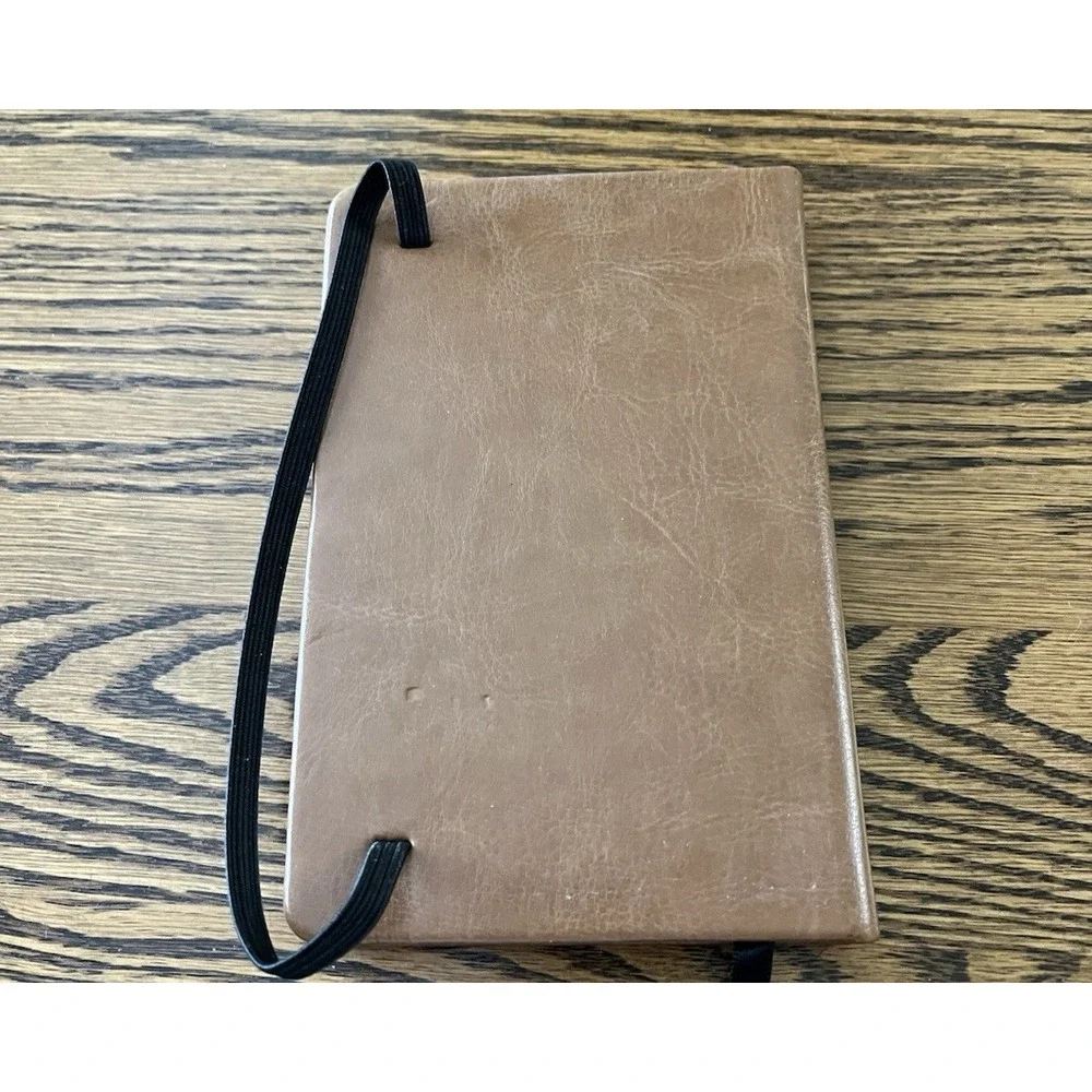 2015 Christian Art Gifts Journal Diary Bible Verses Faux Leather Cover Unused